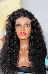 “Tisha” Italian Curly  4x4 Lace Closure Wig