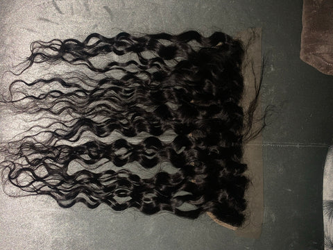 13x4 Transparent Lace Italian curly Frontal
