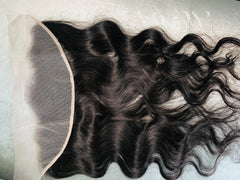 13X4 Transparent Lace Body Wave Frontal